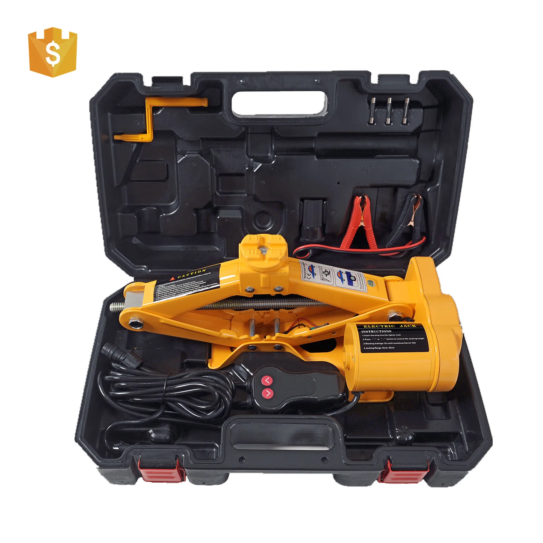 High quality factory price car jack denting tools portable repair electric car jack with 12V DC electric supply car jack