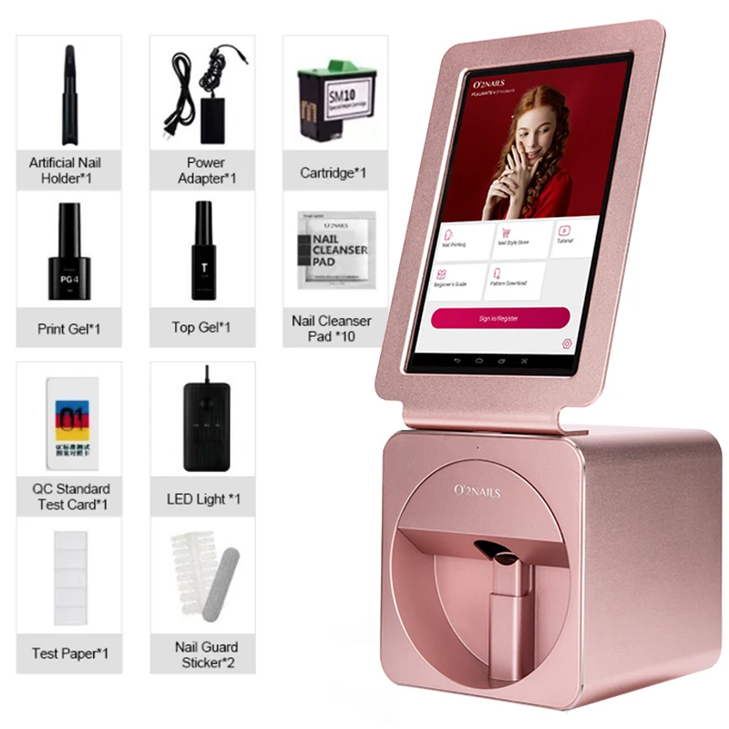 Beauty Salon Nail Art Printer O2 Nail Spa Nail Painting Machine