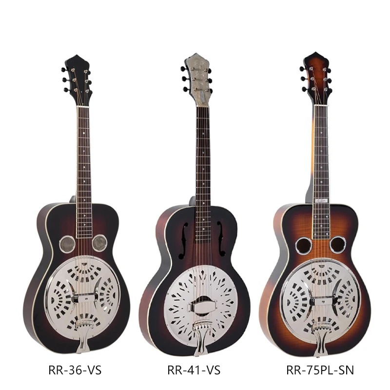 Kinglos brass resonator pedals effects diy  kit used accoustic string electric guitar