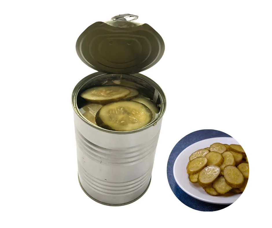 INTERNATIONAL Premium Export Standard Hot Deal CANNED CUCUMBER SLICES With Different Sizes