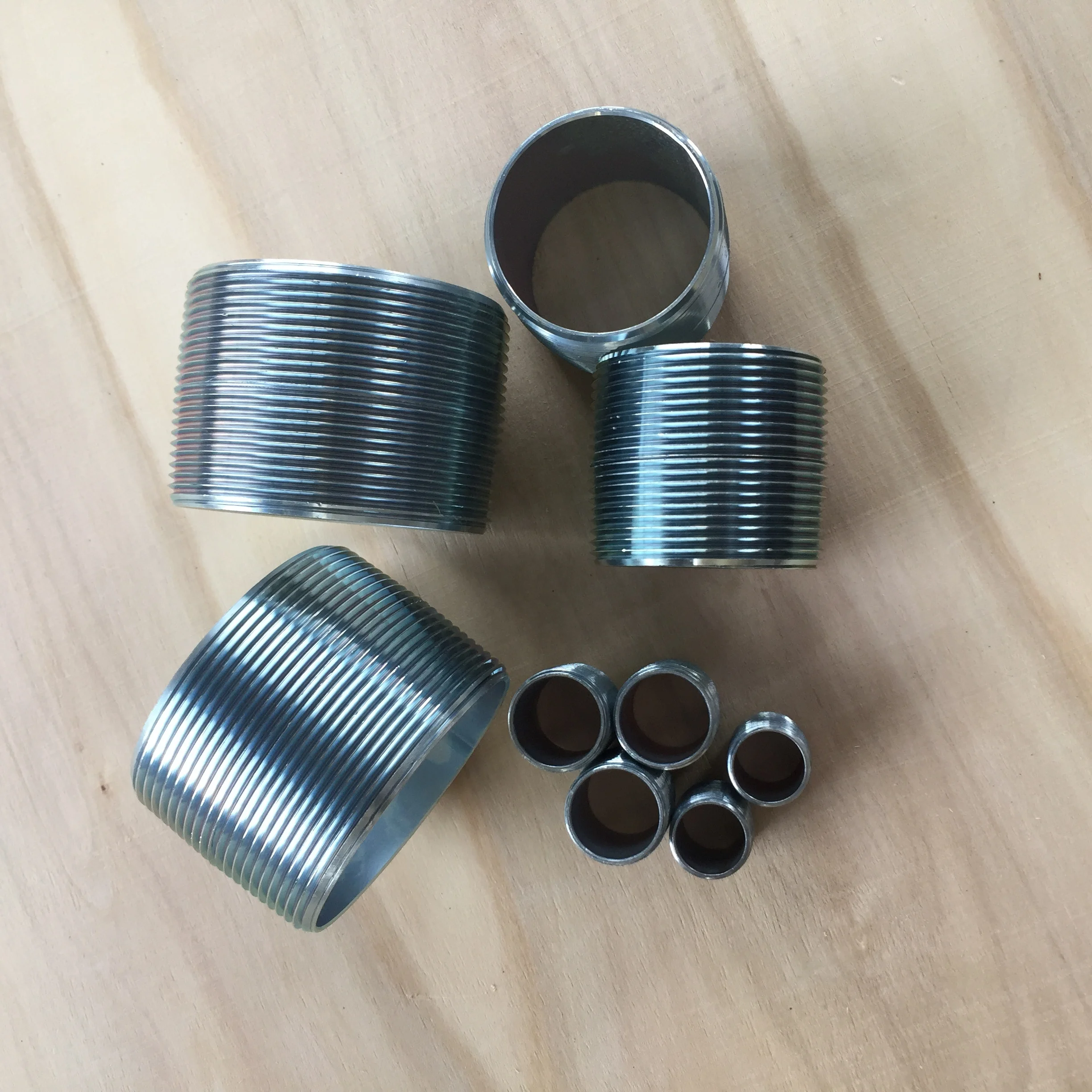 Electric Resistance Welding close nipple  pipe fittings