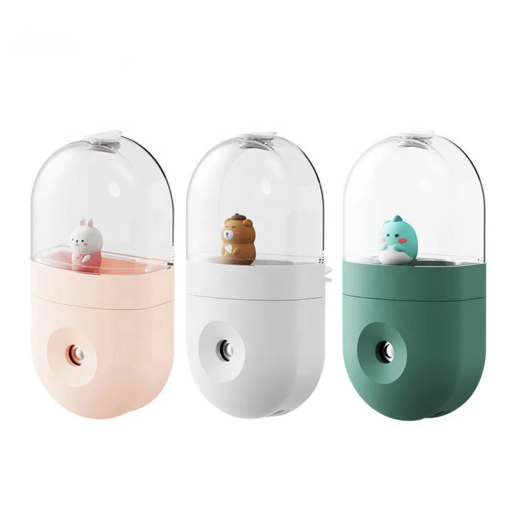 Portable cute pet nano spray facial moisturizer mini 35ml car humidifier beauty skin care moisturizing face steamer