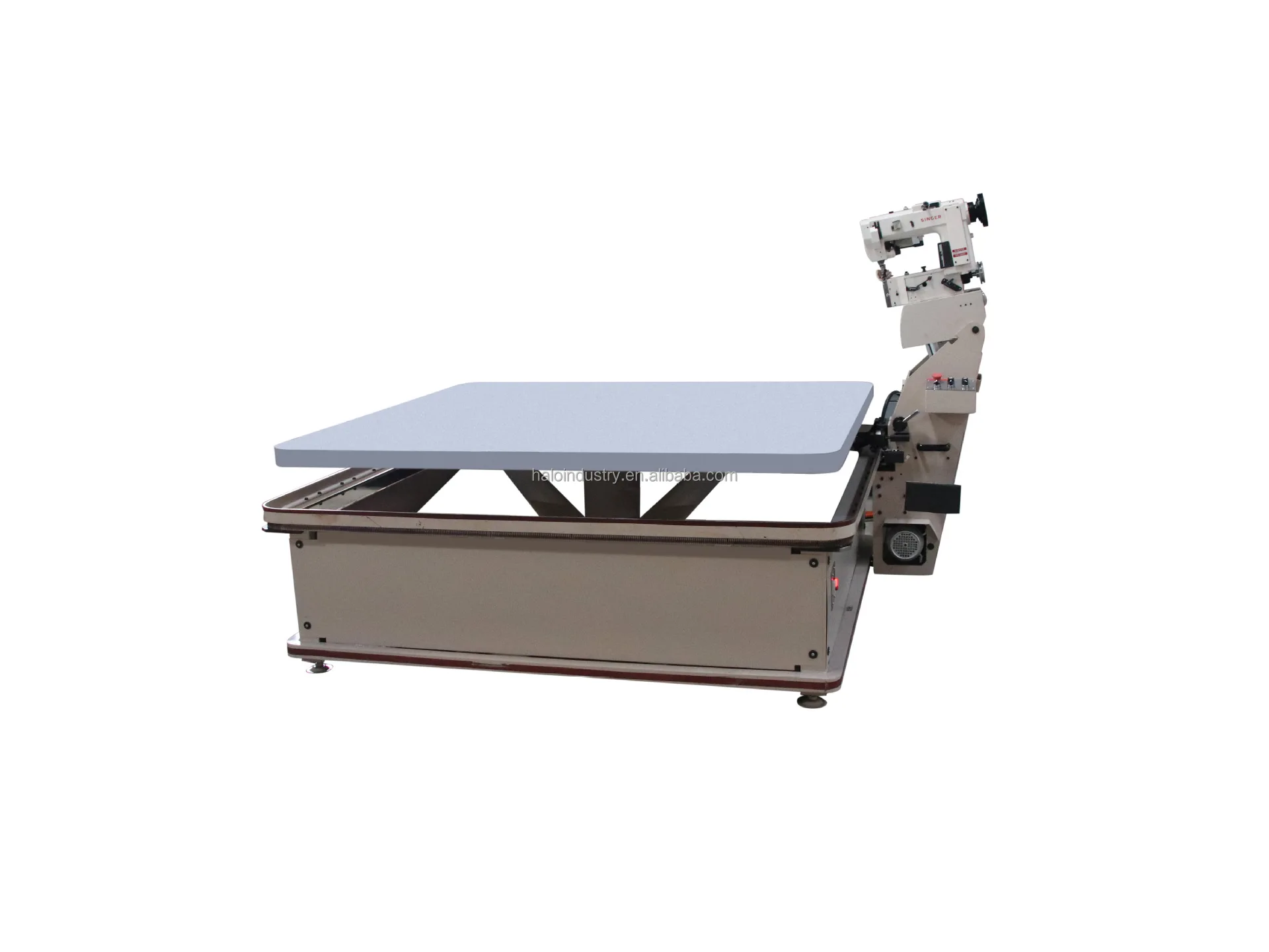 Best Selling 300U Head Mattress Tape Edge Sewing Machine Chain Stitch Industrial Blanket Edge Banding Hemming Sewing Machine