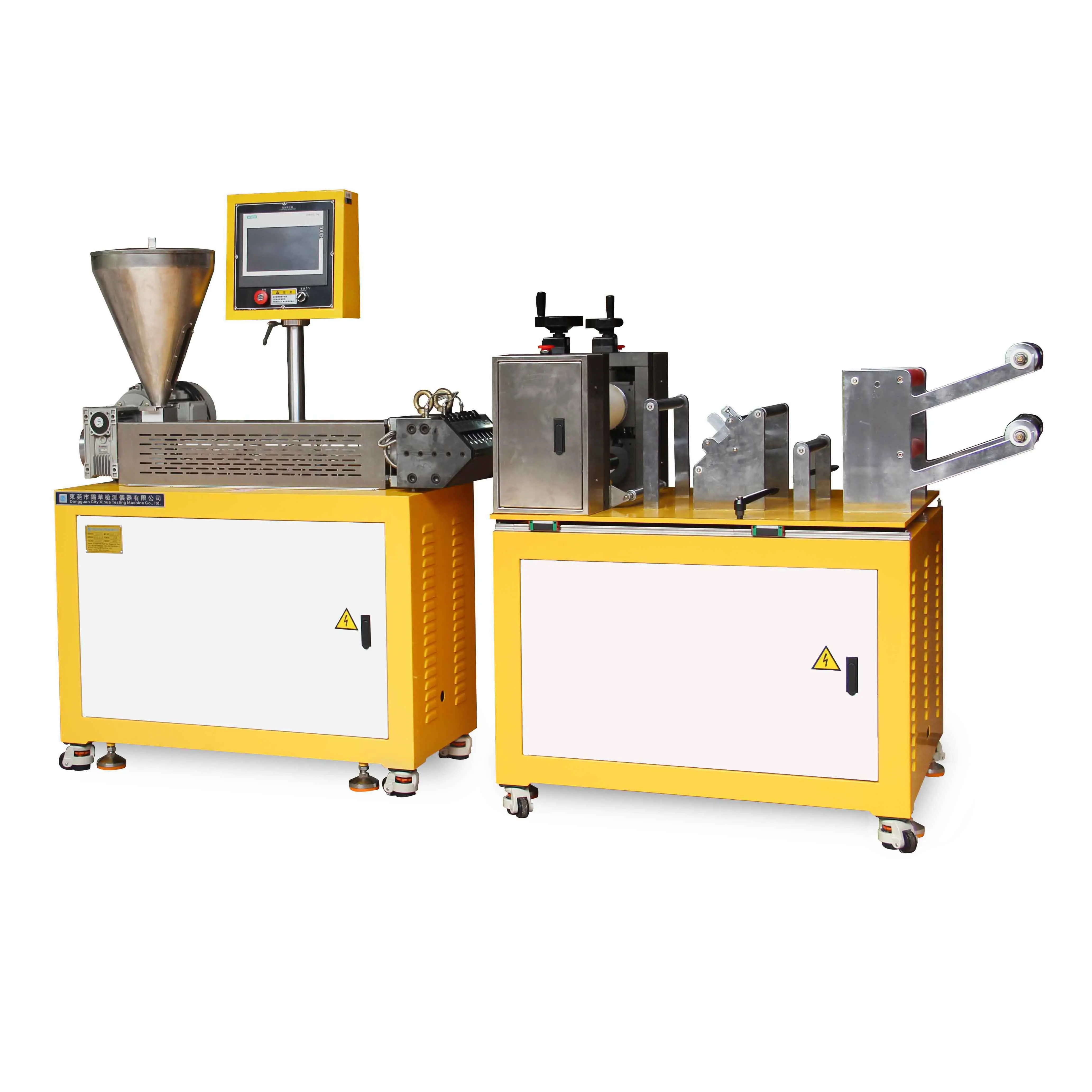 Lab PE Cast Stretch Film Machine/Mini Plastic Extruder Machinery