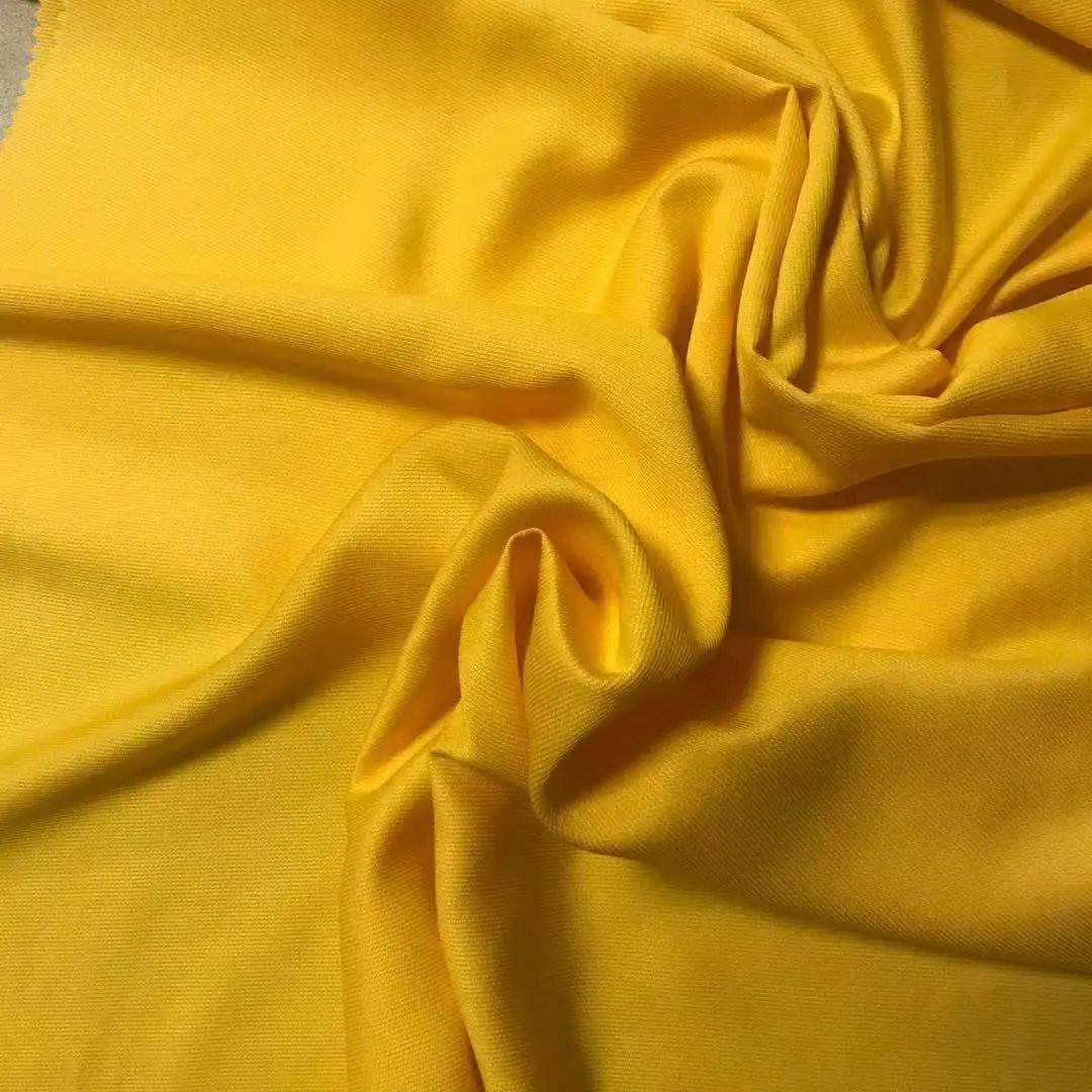 one step factory wholesale  high quality 100% rayon  woven solid fabric with custom colors for pajama and garment