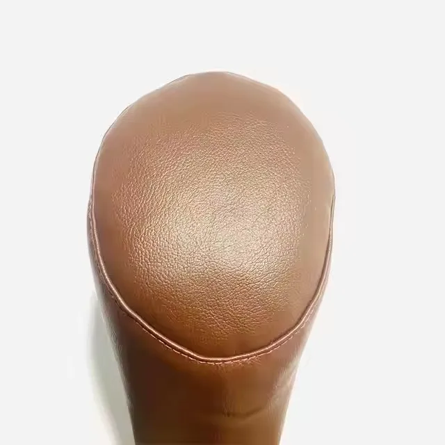 High Quality Top Trending OEM Factory Made Best Vintage Genuine Leather  Golf Driver Head Cover