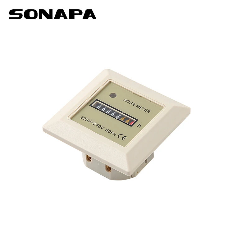 HM-1 Yellow, 110 В, 0-99999,99 часов, высококачественный Многофункциональный механический мини-счетчик времени, многофункциональный