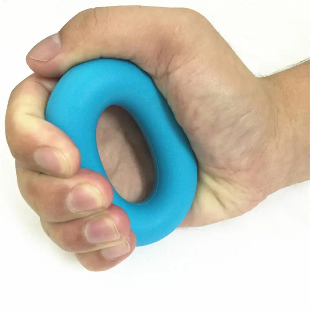 Extension Trainer  Rubber Ring Exerciser Strength Finger Silicone Hand Grip