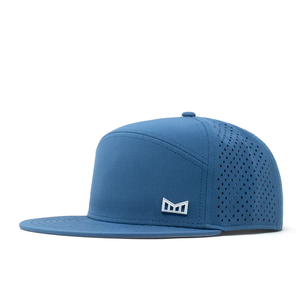 Melin Custom Logo snapback Sports gorras trucker baseball cap laser cut 7 panel golf waterproof hat caps Flat Brim Hats