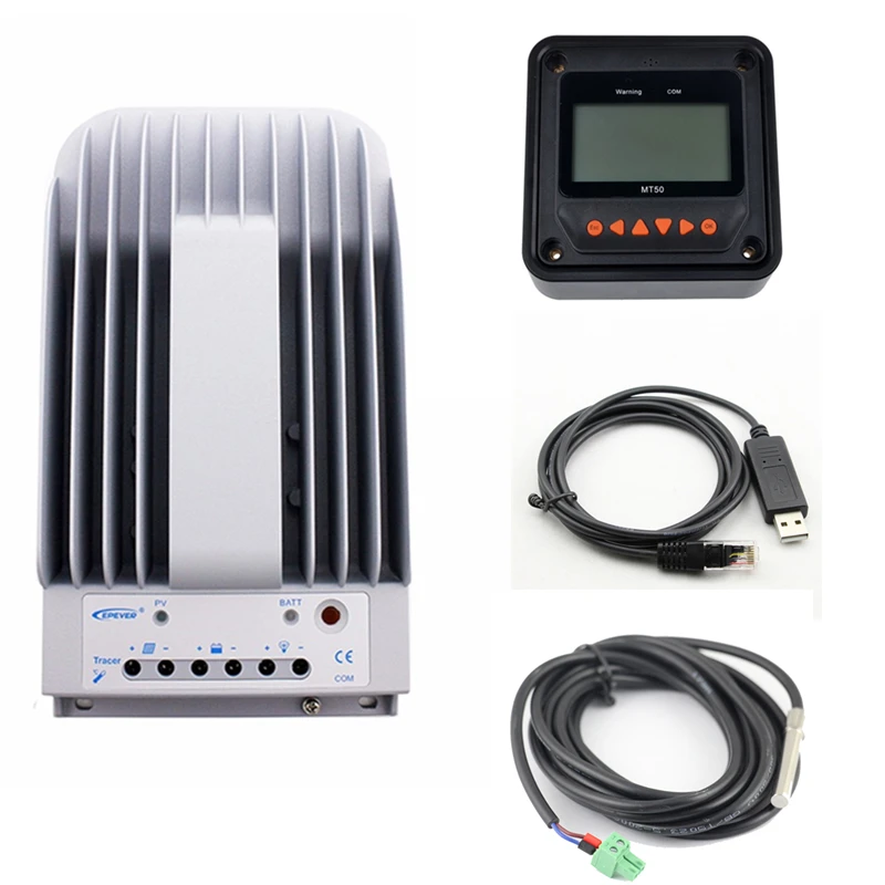 EPever 12V 24V Tracer MPPT 10A 20A 30A 40A 4215BN 3215BN 2215BN 1215BN Solar Panel Charge Controller Max PV 150V Regular LCD