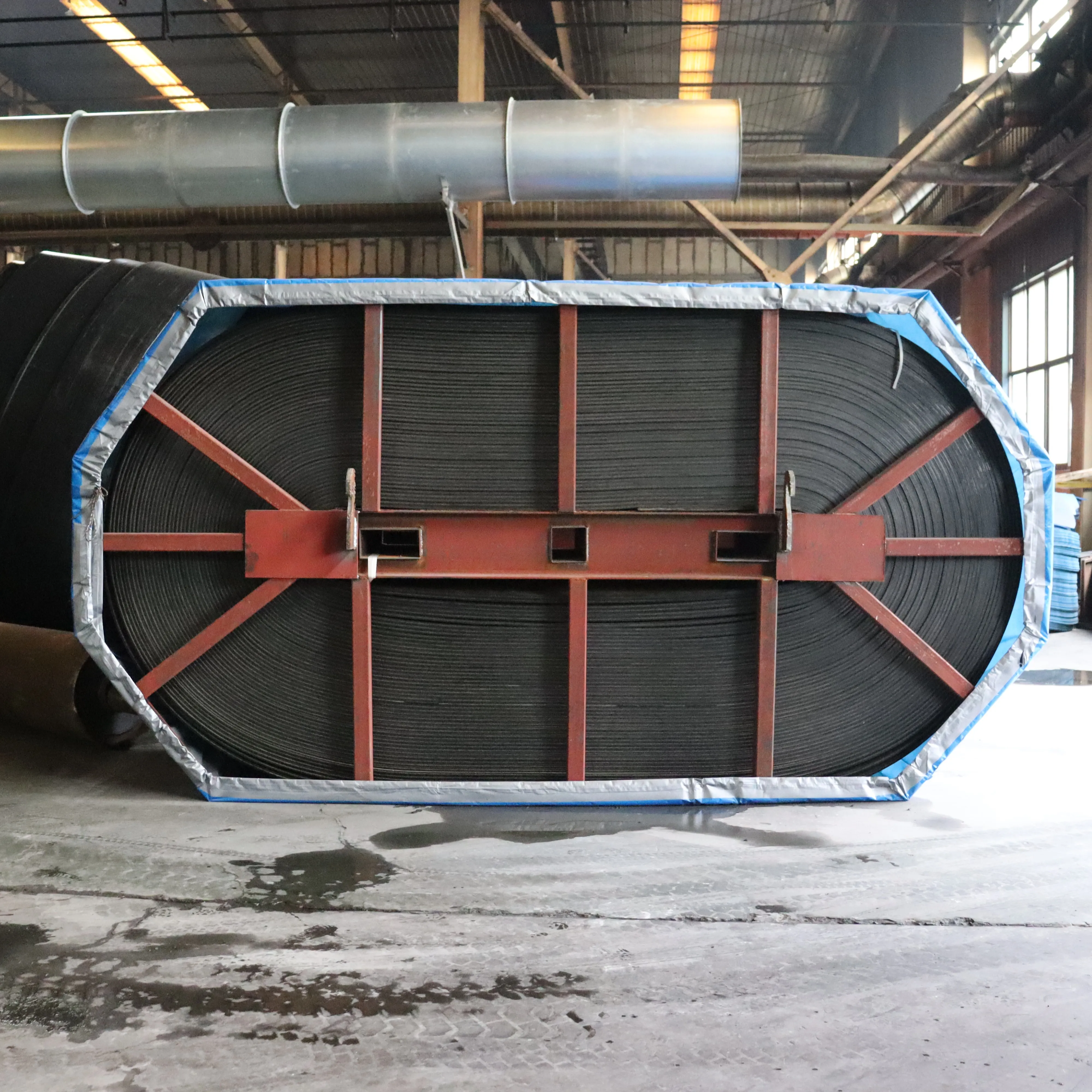 800mm Belt Width Industrial Ep100 Rubber Oil Resistant Conveyor Belt