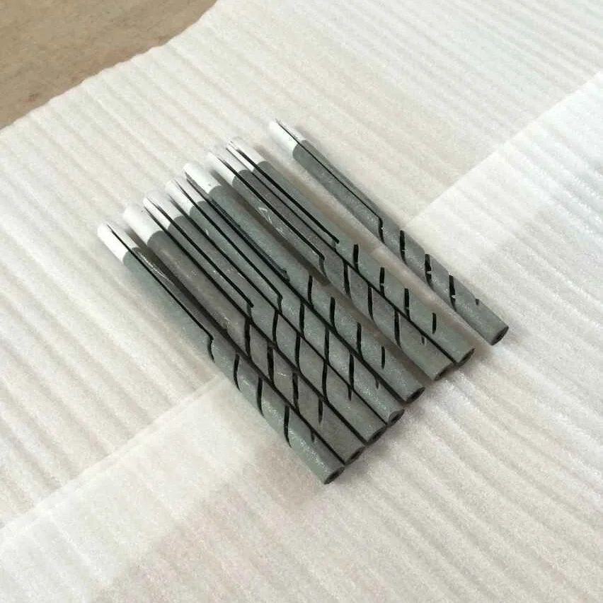 double spiral sic heater for high temperature furnace