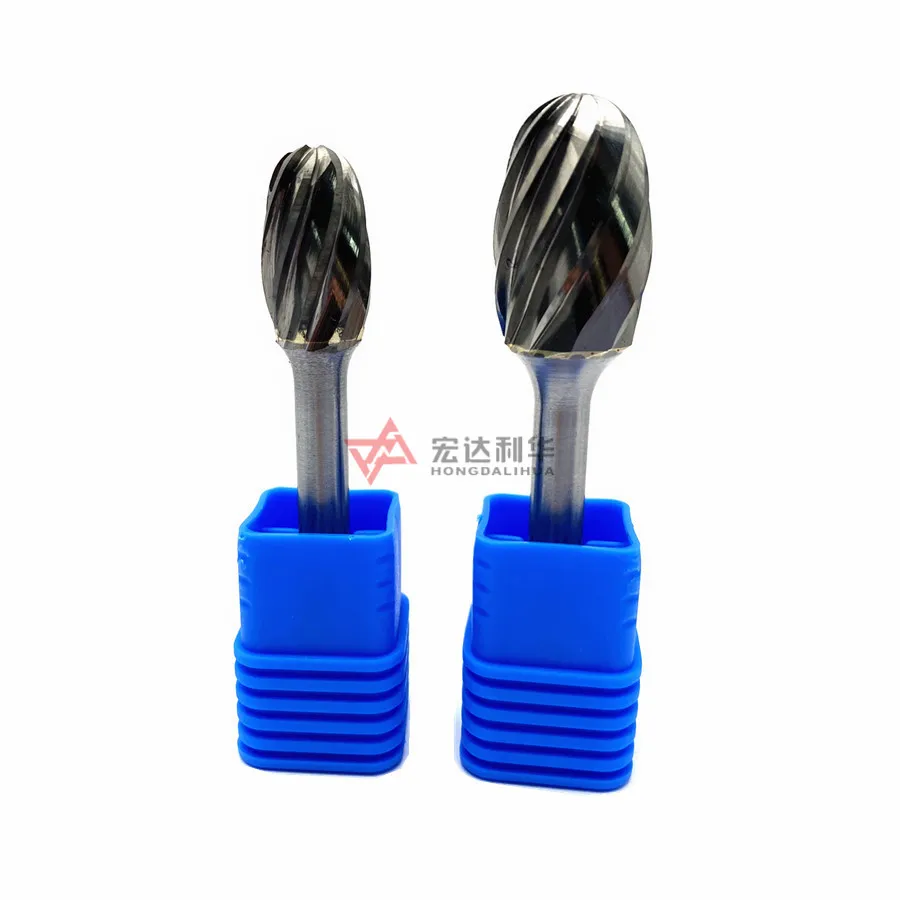 Top quality  Tungsten carbide  Burrs SF shape for Aluminum  cutting from manufacturer