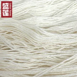 Bamboo sock yarn 65%superwash merino 20% bamboo 15%silk knitting yarn natural undyed yarn