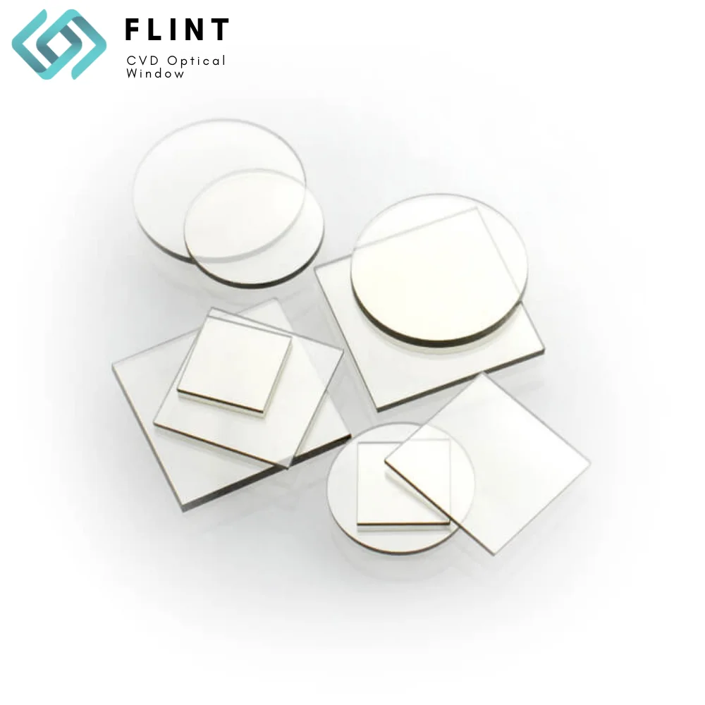 Flint CVD Mono Crystal Diamond Transparent Plate White Synthetic Electronic Grade For Optical Use