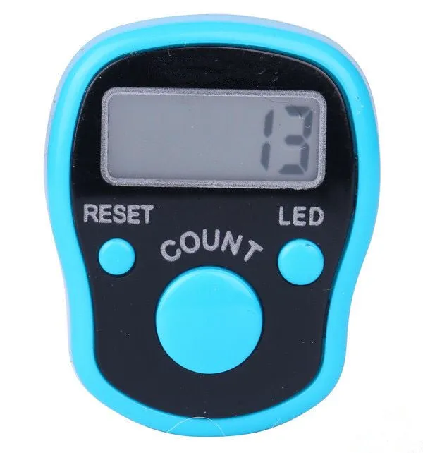 Sellers ABS Muslim Led ring hand Counter  Digital Display Tasbeeh Counter golf Finger Tally Counter