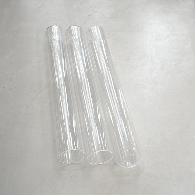 Temperature resistance Borosilicate glass tube more than 300mm diameter