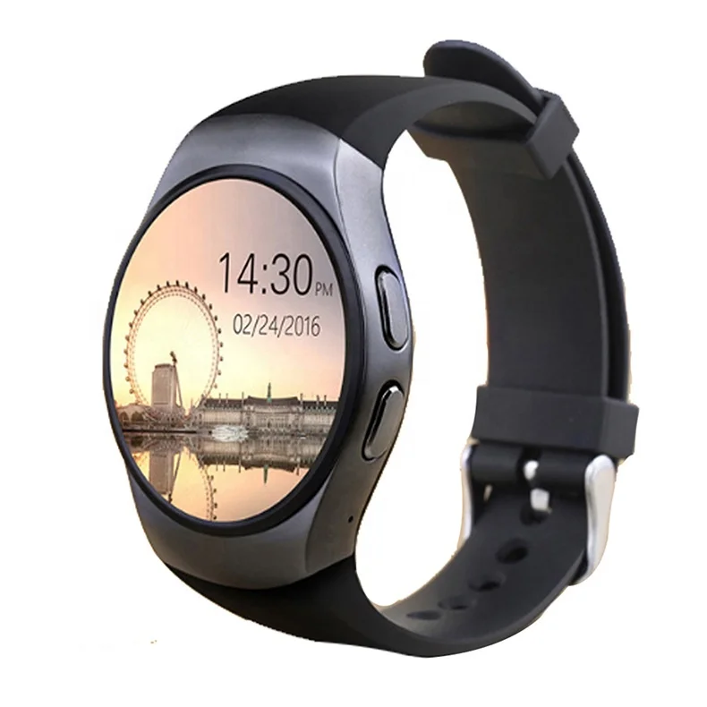 KW18 Smart Watch Heart Rate Support SIM TF Card Men SmartWatch for Xiaomi Huawei IOS Smart Phone
