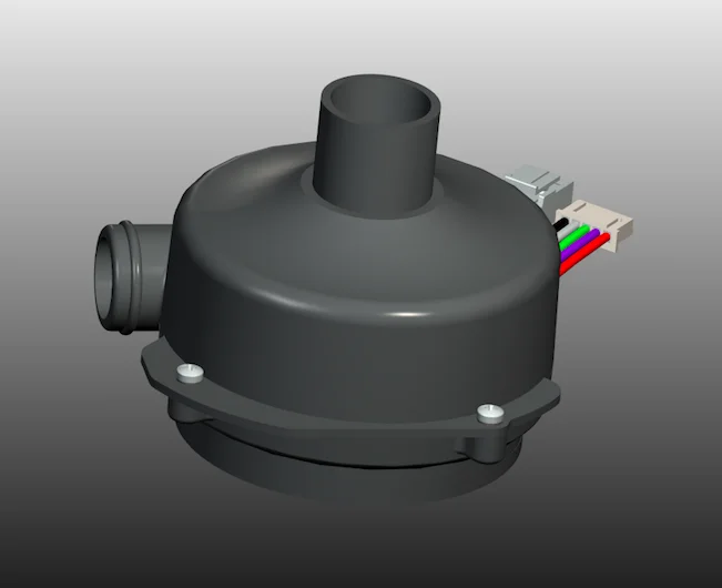 8.5 kPa 57m3/h small electric turbine industrial air blower fan for air cushion machine