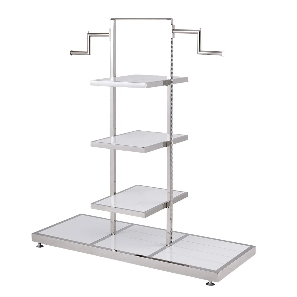 Showroom Design MDF Wooden Pants Cloth Display Stand
