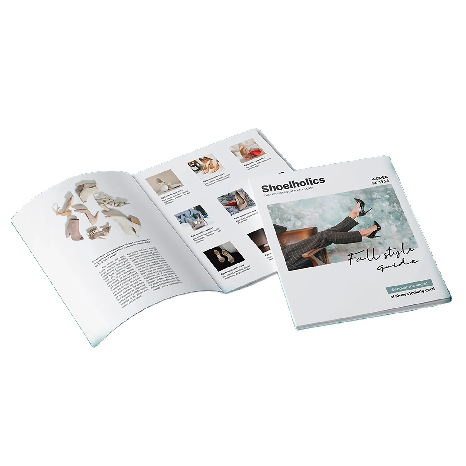Custom color designed A3 A4 A5 A6 instruction catalog personalized small manual saddle stitch brochure booklet printing