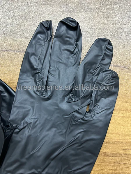 Disposable cleaning room beauty care tattoo salon nitrile vinyl synthetic gloves powder free kitchen nitrile vinyl blend gloves
