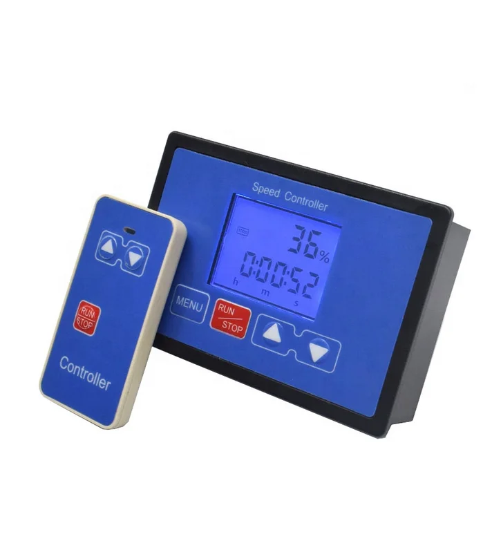 DC 6 5 V-55V 30A цифровой ЖК-дисплей 0 ~ 100% Тахометр Регулируемый беспроводной пульт дистанционного управления Motor PWM