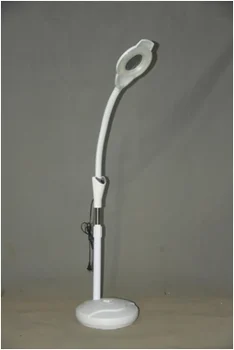 Beauty Portable Wheel Facial Magnifier Lamp Led Light with 8X Magnifying Lamp for Beauty Salon