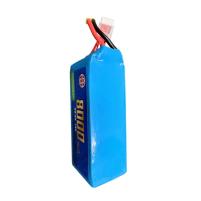 LiPo аккумулятор 8000 мАч 22 2 В 75C OEM ODM аккумуляторная батарея Rc используется для беспилотных самолетов с дистанционным управлением