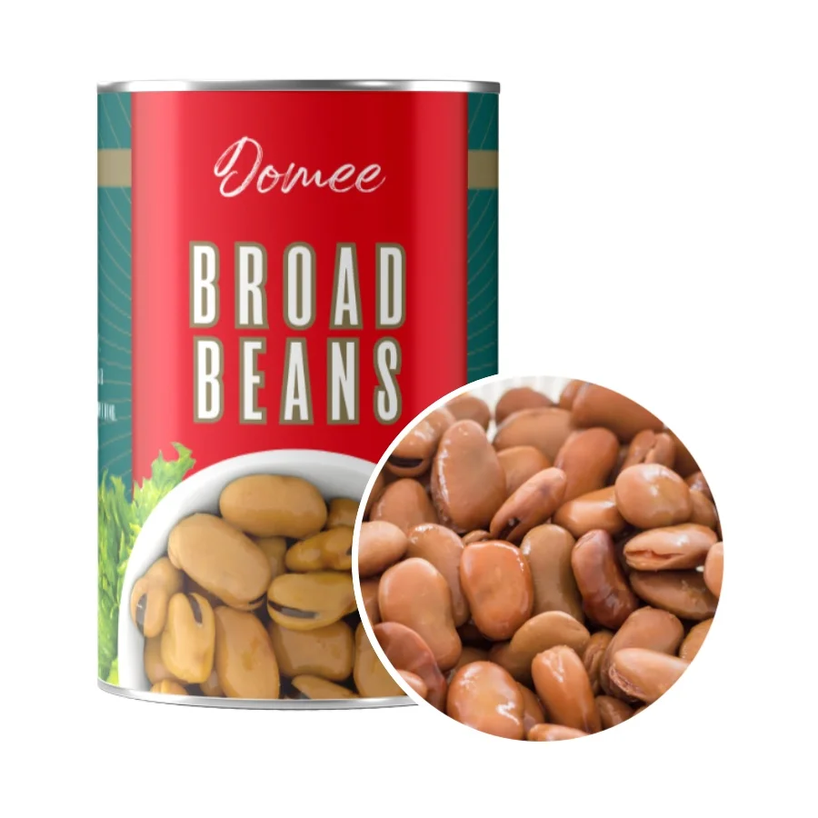 400g Wholesale Canned Broad Beans In Can With Easy Open Lid