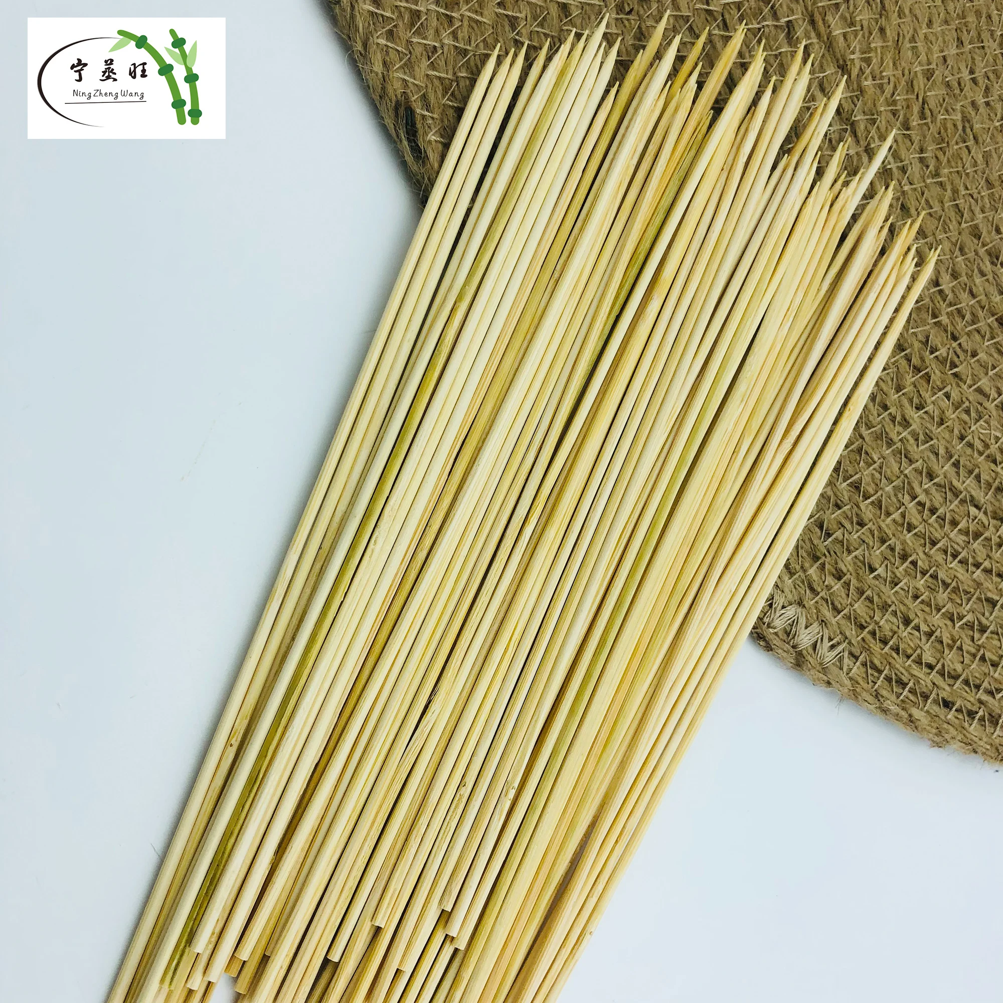 factory direct supplyRestaurantsHotel  Wholesale Fruit Meat Food Picks Skewers Paddle Degradable bamboo skewers BBQ Sticks