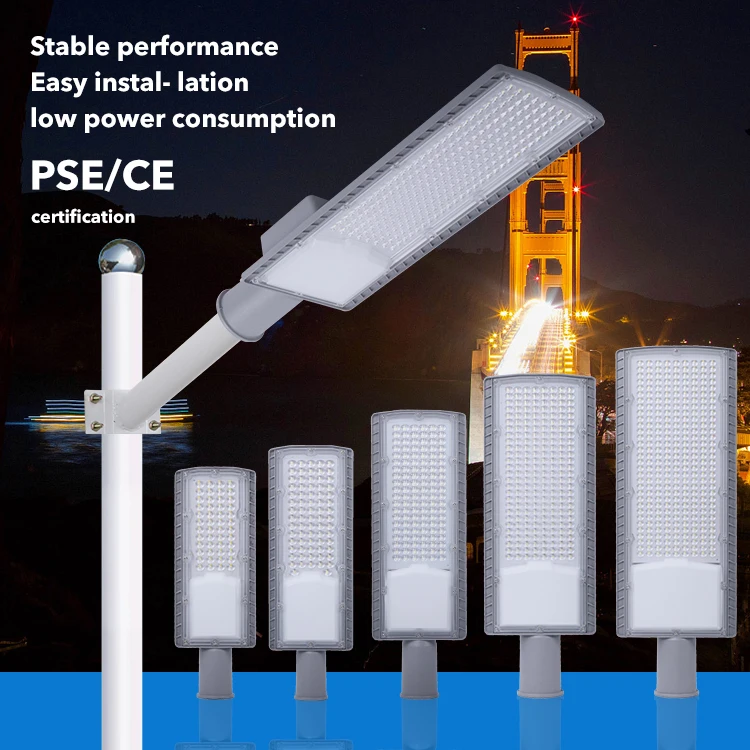 High Quality Housing Smd Aluminum Road Lamp Ip66 Waterproof Ac Electric 30W 50W 100W 150W 200W Led Street Light