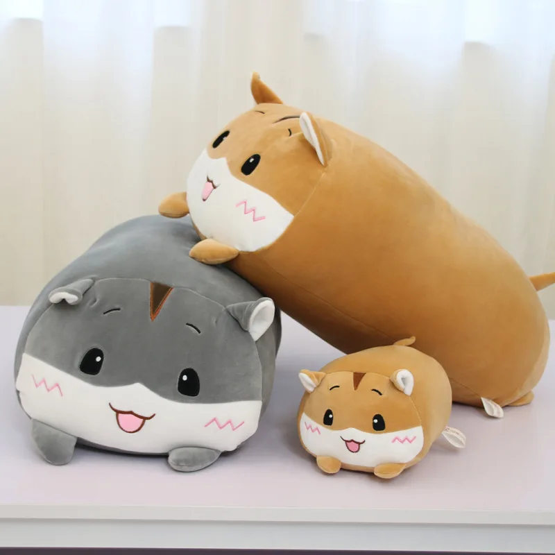New plush animal pillow pig plush teddy bear doll bear cushion cat cushion cat plush toy wholesale