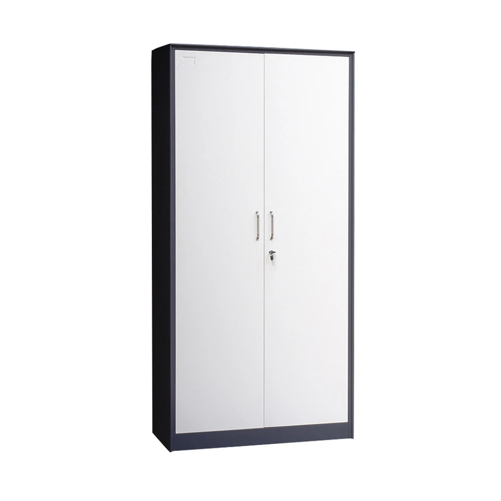 FAS-071 2 Door Almira Furniture Used Living Room Steel Metal Wardrobe Cabinet With Price