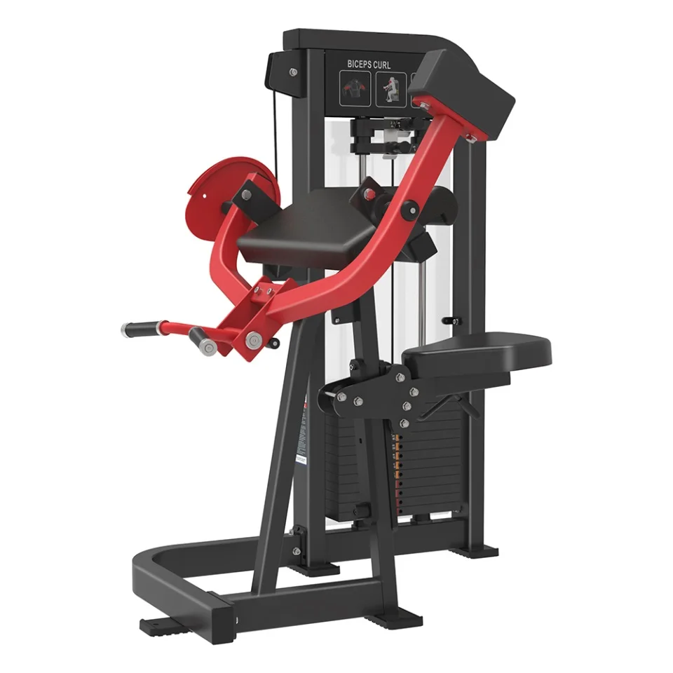 NEW PIN GYM High quality commercial Biceps Curl machine gym pin loaded fitness strength training gym equipment