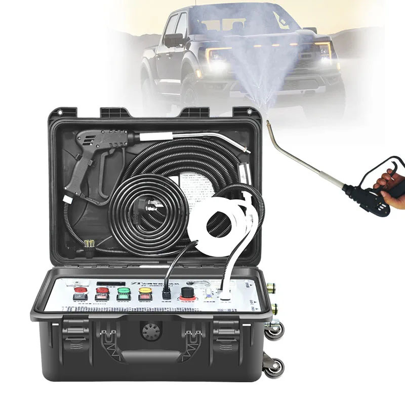 2022 Hot Sale 3000W Powerful High Pressure Car Use Engine Cleaning Stubborn Stain Steam Cleaner Portable
