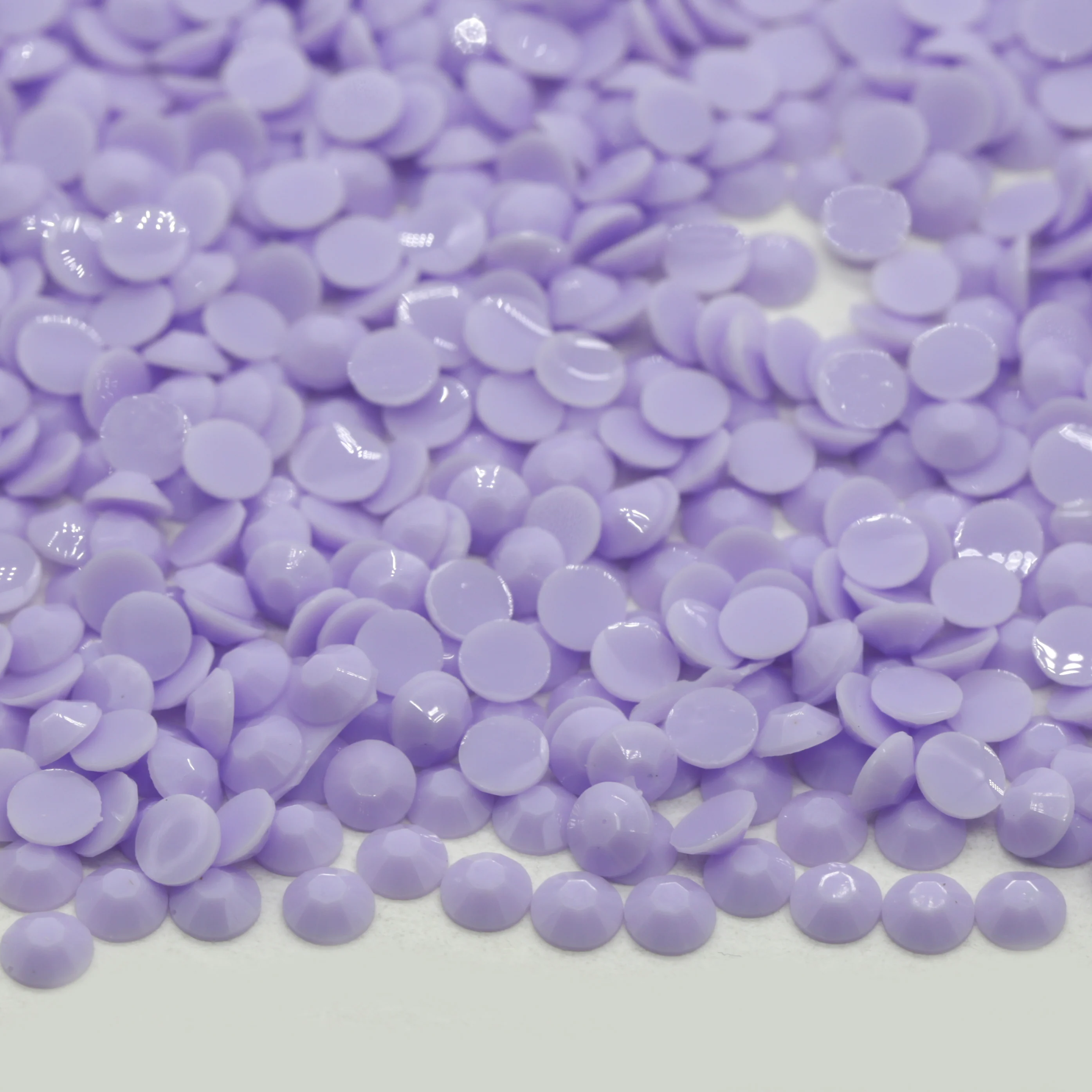 WHATSTONE 3mm 4mm 5mm Wholesale Bulk Package Strass Flatback Crystal Stones Jelly Macaron Lavender Resin Rhinestones