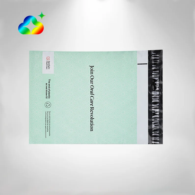New Custom Logo Express Parcel Packaging Biodegradable Poly Mailer Mailing Bags For Clothing