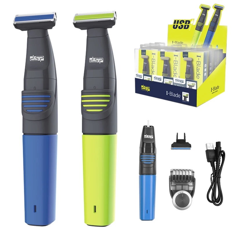 Mini USB Wet and Dry Electric Shaver for Men Rechargeable Razor DSP Portable Travel Electric Razor