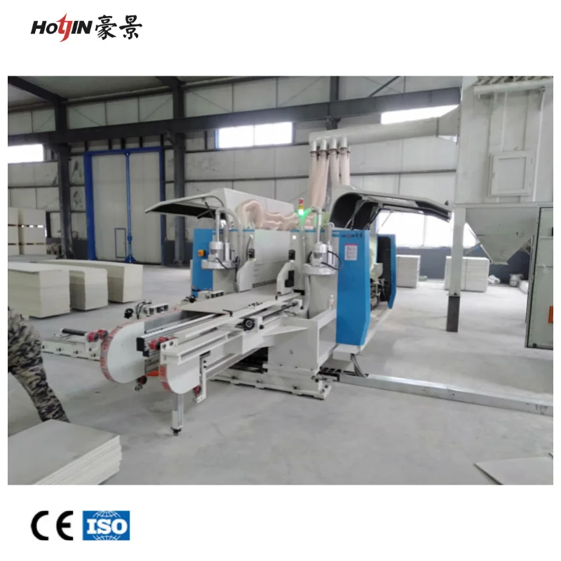 Cement fiber boards double end machine in building machinery