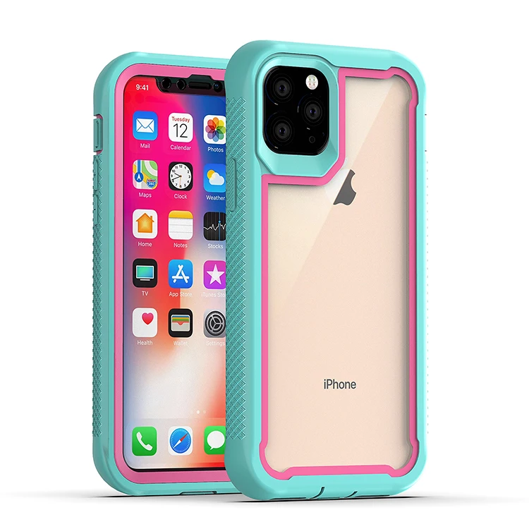 Полная защита, пылезащитный чехол для Iphone 11 XI, прозрачный чехол для телефона из ТПУ для Iphone, бампер с защитой экрана