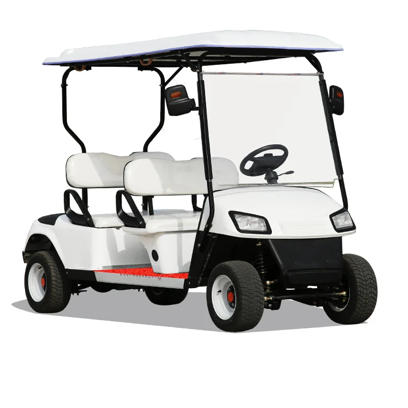 Electric Golf Cart A6 2 Seats 4 Passengers Golf Buggy