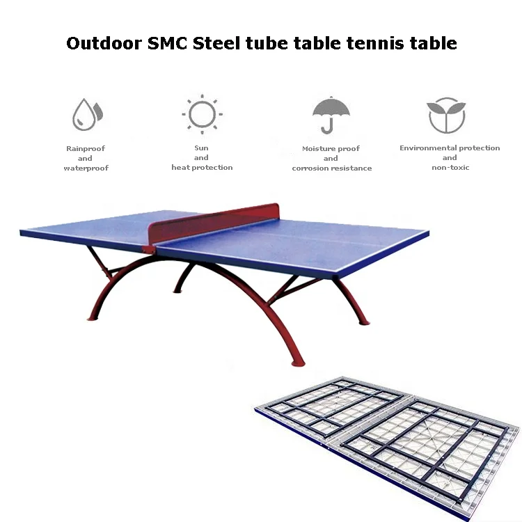 Оптовая продажа, уличный водонепроницаемый стол для настольного тенниса, пинг-понга для школы и клуба