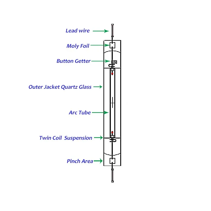 New Design 24000hours 1000W High Pressure Sodium DE Plant Light