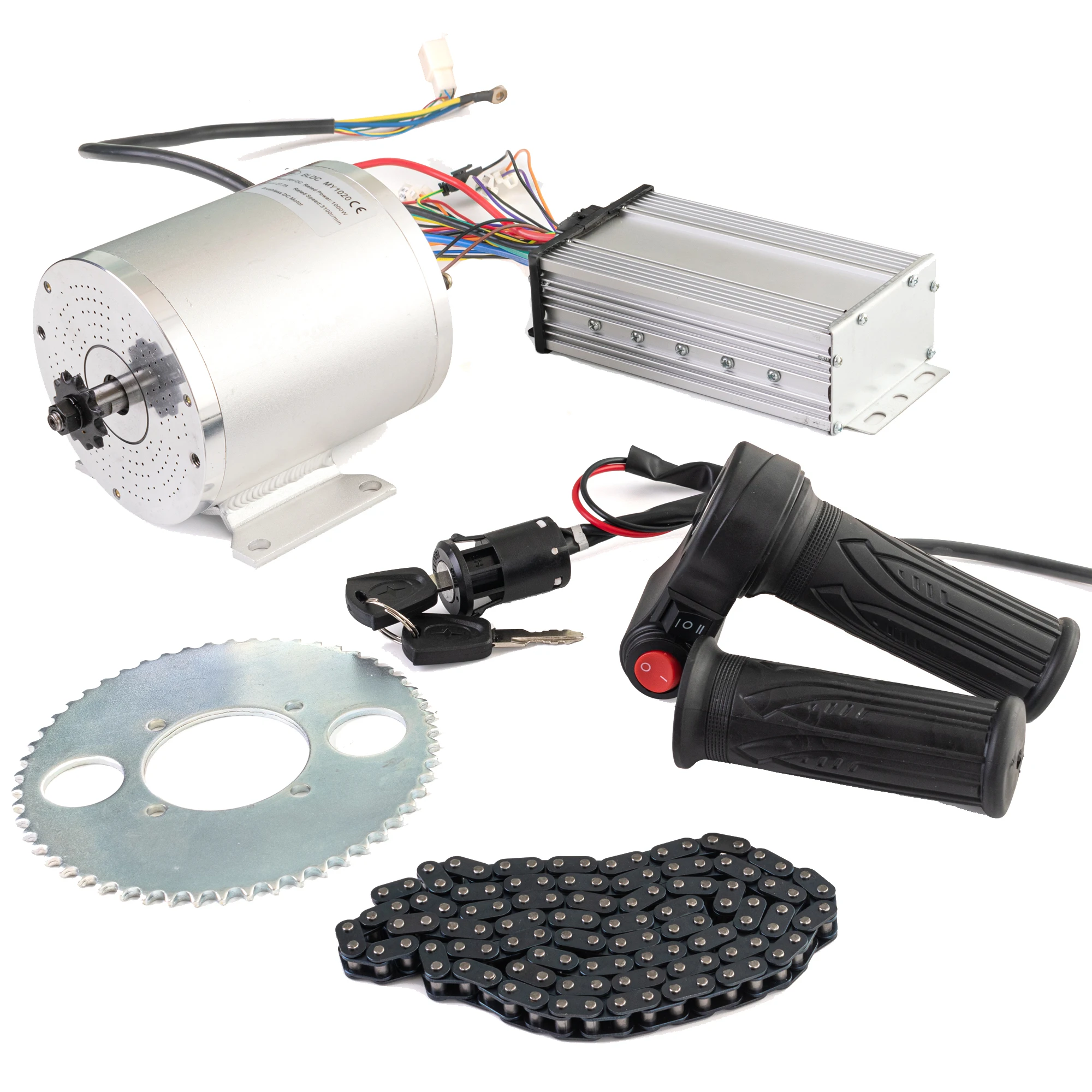 E-bike Brushless Motor Kits 60V 2000w 3000w 1000w 48v Conversion Kits 50A Motorcycle Electric Scooter Motor Kit