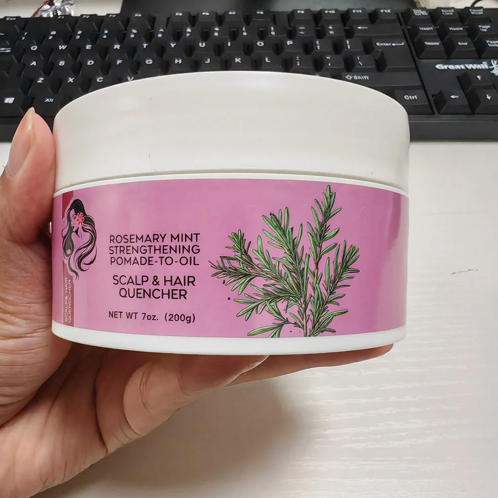 Deep Conditioning  Rosemary Mint Strengthening Hair Pomade Growth Repair Treatment