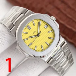 1:1AAA Stainless Steel Automatic Mechanical Movement Watch Color Waterproof Watch Luxury Business Watch High Quality Men