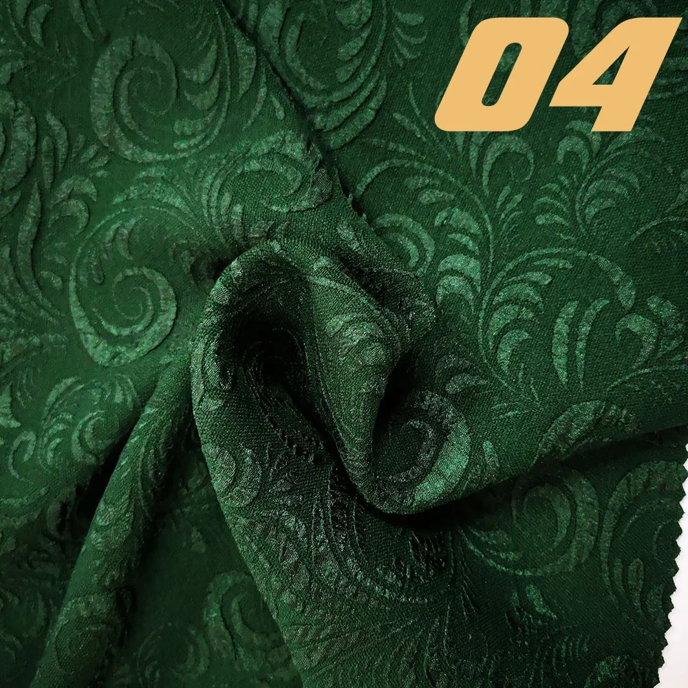 New fashion 2020 ! Factory Price formal black abaya Jacquard fabric Kaftan fabric