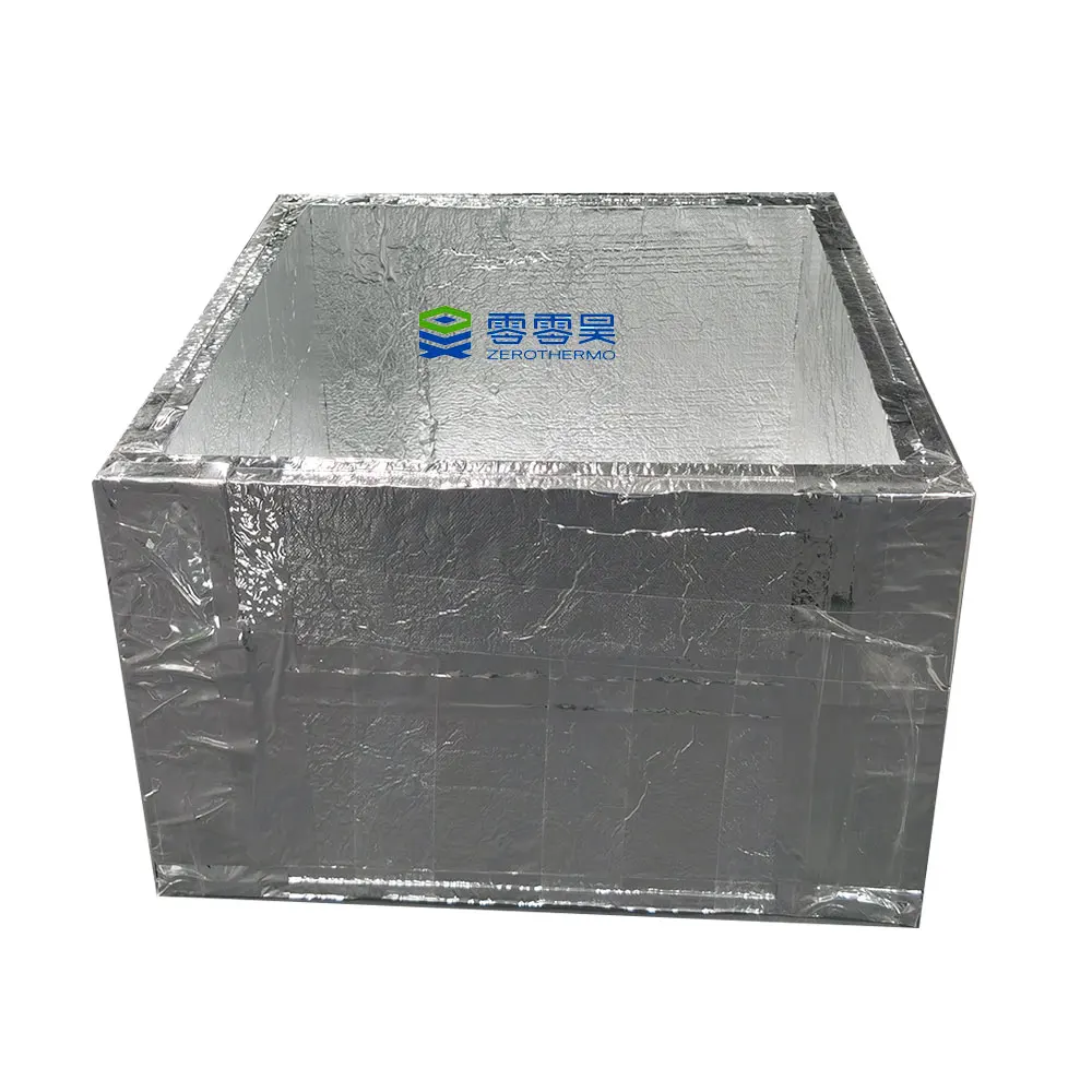 Vacuum insulated box with pioneer vacuum insulation technology VIP for fresh food camping box vanlife outdoor transportation