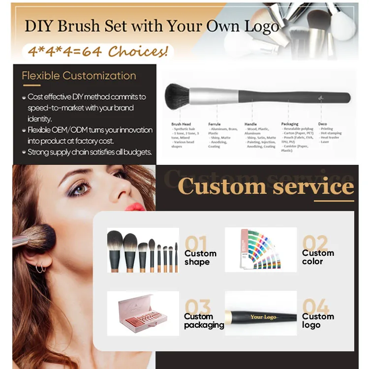 Support Custom Wholesale Small Suitcase With Led Light Makeup Bag With Zipper Waterproof Makeup Case